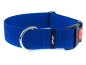 Preview: breites Hundehalsband mit Sicherheitsverschluss königsblau