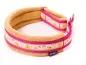 Preview: eRPaki® FLEECE Borte Hundehalsband Zugstopp 25mm