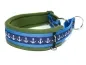 Preview: eRPaki® FLEECE Borte Hundehalsband Zugstopp 40mm