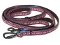 Preview: Hundeleine verstellbar Doppelleine Softshell Webband Borte