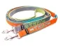 Preview: Hundeleine Softshell verstellbar personalisiert