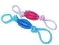 Preview: eRPaki Vollgummi Dental Rugbyball zwei Griffe Preview: eRPaki Vollgummi Dental Rugbyball zwei Griffe