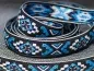 Preview: Borte Webband 21mm - Indianer Blue - 1m