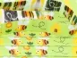 Preview: Borte Webband 15mm - Bienchen hellgrün - 1m