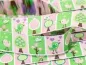 Preview: Borte Webband 16mm - Birds rosa grün - 1m
