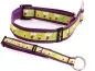 Preview: eRPaki Borte Halsband Zugstop 25mm OP bunt