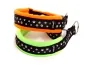 Preview: eRPaki® FLEECE Borte Hundehalsband Zugstopp 25mm