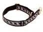 Preview: eRPaki Borte Halsband Zugstop 25mm OP schwarz