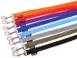 Preview: eRPaki Hundeleine 15 x 120, orange, rot, lila, royalblau, hellblau, fgrau, braun, schwarz