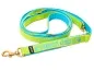 Preview: Hundeleine Softshell verstellbar personalisiert