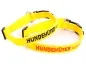 Preview: Namenshalsband Langhaar 25mm gelb