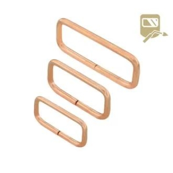 Schlaufe–niedrig–rosegold Schlaufe–niedrig–rosegold