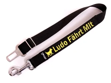 eRPaki Autogurt mit Namensbestickung 30 mm