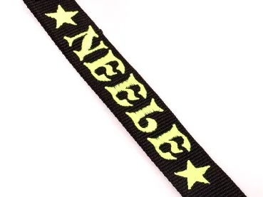 Gurtband 20mm mit Bestickung
