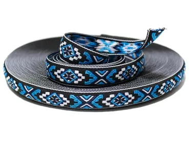 Borte Webband 21mm - Indianer Blue - 1m