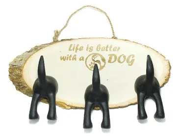 eRPaki Hundegarderobe personalisiert - 3 Hundepopos