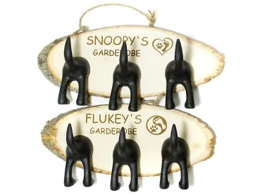 eRPaki Hundegarderobe personalisiert - 3 Hundepopos