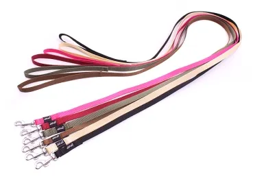 eRPaki Hundeleine 15 x 120 braun, pink, beige, schwarz