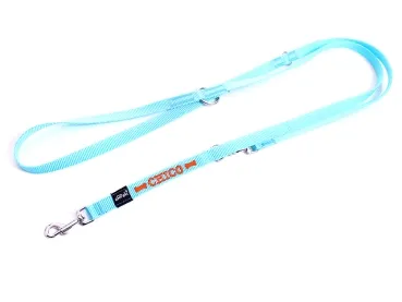 eRPaki Hundeleine mit Namensbestickung 15mm - verstellbar