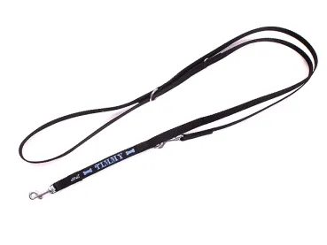 eRPaki Hundeleine mit Namensbestickung 15mm - verstellbar