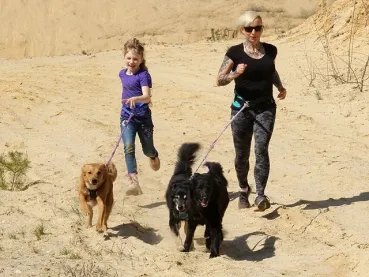 eRPaki Kinder Bauchgurt Canicross