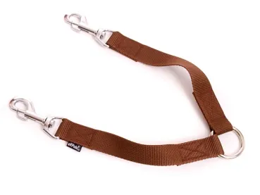 eRPaki Koppel für 2 Hunde 25mm - Ring