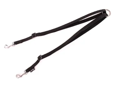 eRPaki Koppel für 2 Hunde 10mm - Ring - verstellbar