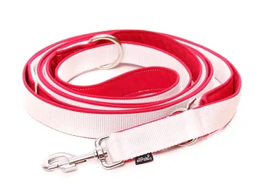 Hundeleine verstellbar Doppelleine Softshell