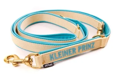 Hundeleine Softshell verstellbar personalisiert