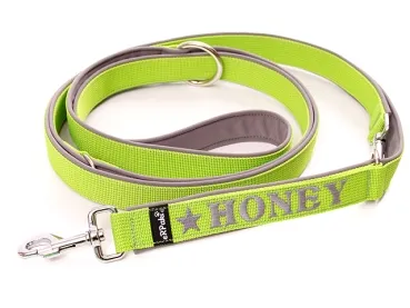 Hundeleine Softshell verstellbar personalisiert