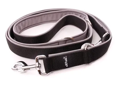 Hundeleine verstellbar Doppelleine Softshell