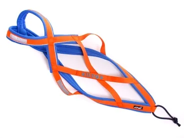 eRPaki Zuggeschirr PRO MEDIUM 25 bestickt - Reflektor