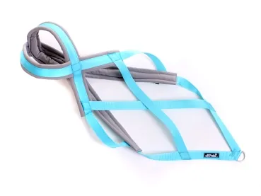 X-Back Zuggeschirr hellblau grau X-Back Zuggeschirr hellblau grau