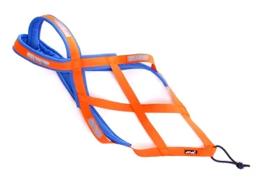X-Back Zuggeschirr orange blau X-Back Zuggeschirr orange blau