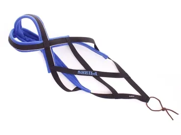 eRPaki Zuggeschirr CLASSIC MEDIUM 25mm bestickt - Reflektor