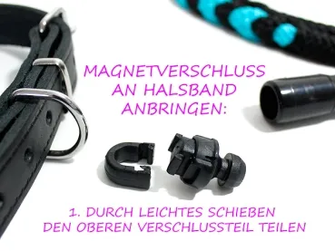 eRPaki ROPE Hundeleine 8mm - Kombi - MAGLOC