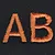 einfarbig 447 hellorange