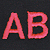 einfarbig 594 neonpink/textmarker