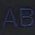 einfarbig 838 dunkelblau (nachtblau)