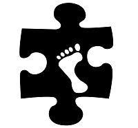 Puzzle Fuß links
