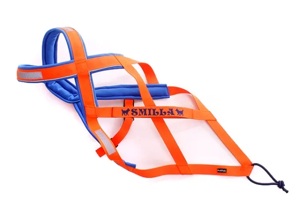 eRPaki Zuggeschirr PRO MAXI 30 bestickt - Brustgurt - Reflektor