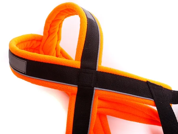 eRPaki Zuggeschirr PRO MAXI 30 bestickt - Brustgurt - Reflektor