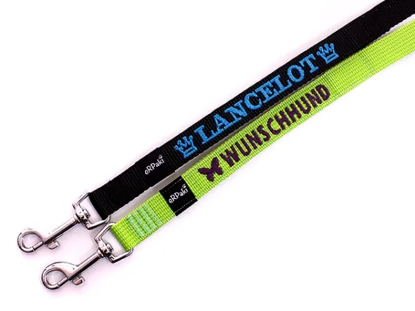 Hundeleine personalisiert Cityleine Softshell