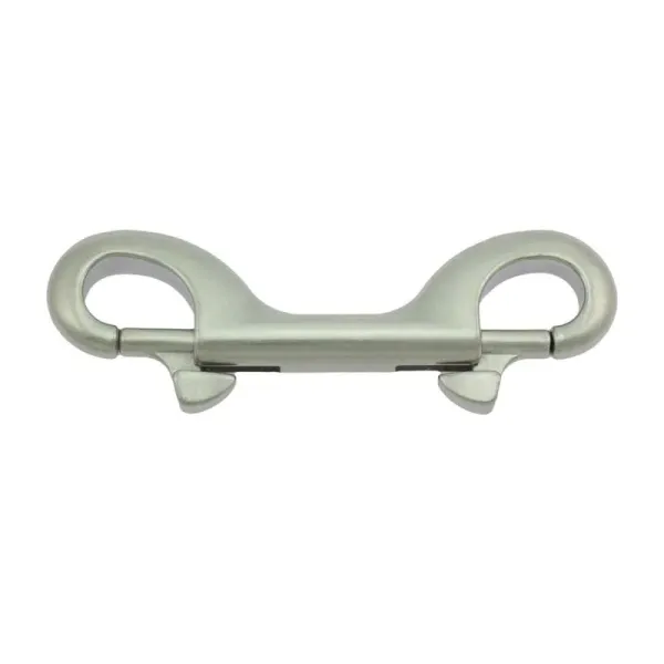 Doppelkarabiner Edelstahl (Aisi 304)