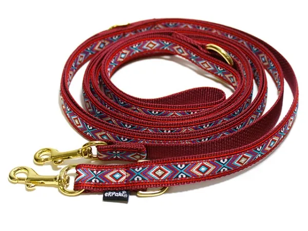 eRPaki Borte Hundeleine 20mm verstellbar