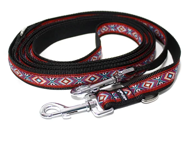 eRPaki Borte Hundeleine 25mm verstellbar