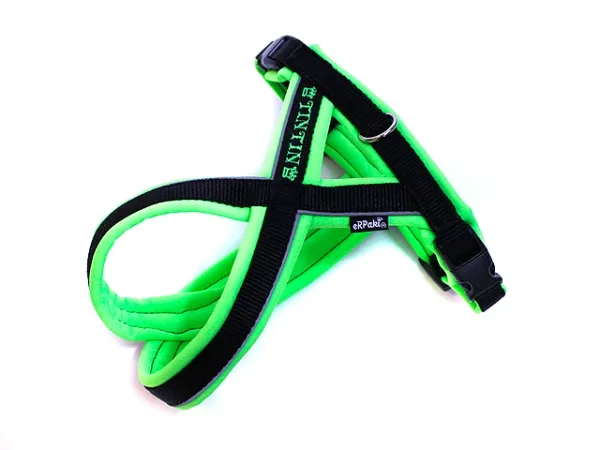 eRPaki PRO Tourengeschirr 15mm Double-Klick - Reflektor - bestickt