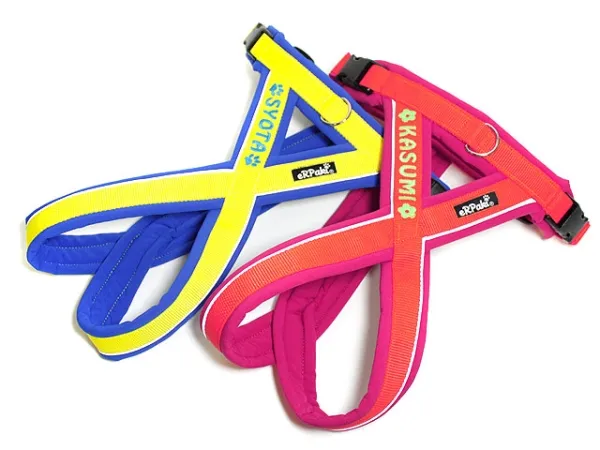 eRPaki PRO Tourengeschirr 30mm Double-Klick - Reflektor - bestickt