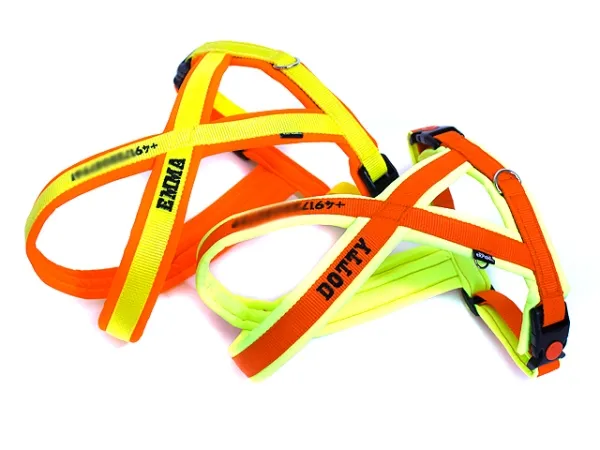 eRPaki PRO Tourengeschirr 15mm Double-Klick - bestickt