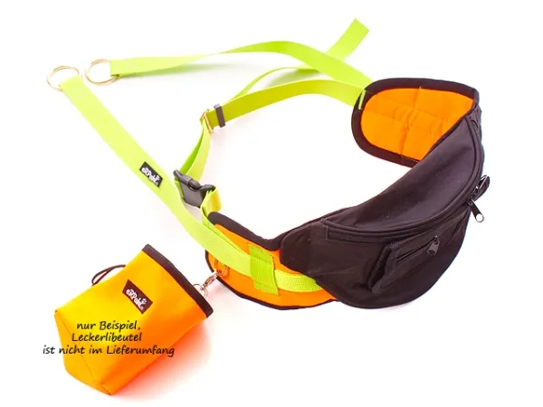 eRPaki Bauchgurt Trekkinggurt mit Multi-Tasche DOGTREKKING eRPaki Bauchgurt Trekkinggurt mit Multi-Tasche DOGTREKKING